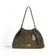 AEVUM TERRA™ Suede Drawstring Shoulder & Crossbody Bag | https://www.bestnamebadges.com