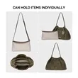 AEVUM TERRA™ Suede Drawstring Shoulder & Crossbody Bag | https://www.bestnamebadges.com