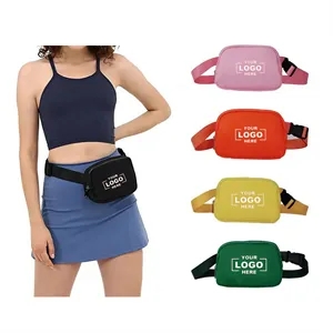 Unisex Mini Belt Bag with Adjustable Strap Small Fanny Pack