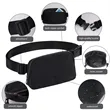 Unisex Mini Belt Bag with Adjustable Strap Small Fanny Pack | https://www.bestnamebadges.com