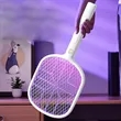 2 in1 Rechargeable Mosquito Fly Swatter Racket | https://www.bestnamebadges.com