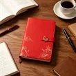 A5 PU Leather Business Notebook W/ Magnetic Clasp | https://www.bestnamebadges.com