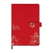 A5 PU Leather Business Notebook W/ Magnetic Clasp | https://www.bestnamebadges.com