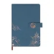 A5 PU Leather Business Notebook W/ Magnetic Clasp | https://www.bestnamebadges.com