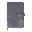 A5 PU Leather Business Notebook W/ Magnetic Clasp | https://www.bestnamebadges.com