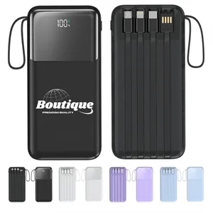 20000mAh Large Capacity Built-In Cable Power Bank