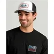 HUK® Offshore Drift Trucker Cap with Custom Logo | https://www.bestnamebadges.com