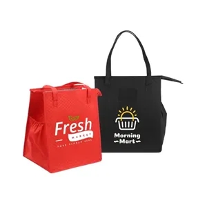 Custom Non Woven Thermal Cooler Bag 13" x 15" x 10"