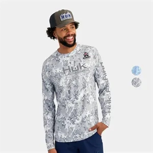 Huk® Men's Printed Performance Full Sleeve Fishing Shirt
