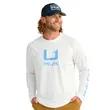 Huk® Men's HydroCool Performance Full Sleeve Shirt | https://www.bestnamebadges.com