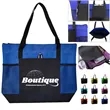 Large Capacity Oxford Tote Bag With Front Pocket | https://www.bestnamebadges.com