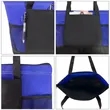 Large Capacity Oxford Tote Bag With Front Pocket | https://www.bestnamebadges.com