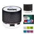 Portable LED Wireless Speaker With Crackle Light Effect | https://www.bestnamebadges.com