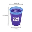 12 oz Reusable Color Changing Gradient Stadium Cup | https://www.bestnamebadges.com