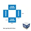 Custom Branded Sticky Note Cubes On Pallets | https://www.bestnamebadges.com