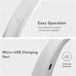 Portable Bladeless Neck Fan | https://www.bestnamebadges.com