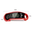 Foldable Digital Food Thermometer | https://www.bestnamebadges.com