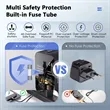 Universal International Travel Adapter With USB Charging | https://www.bestnamebadges.com