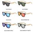 Bamboo Texture Square Sunglasses | https://www.bestnamebadges.com