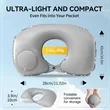 Automatic Air Inflatable Travel Neck Pillow | https://www.bestnamebadges.com