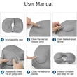 Automatic Air Inflatable Travel Neck Pillow | https://www.bestnamebadges.com