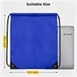 Custom Drawstring Backpack Bag | https://www.bestnamebadges.com