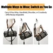 Waterproof Travel Gym Duffel Bag | https://www.bestnamebadges.com