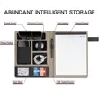 Magnetic PU Leather A4 Portfolio Binder Notebook | https://www.bestnamebadges.com