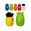 Custom Smiling Stress Ball Screen Cleaner Fun Office Toy | https://www.bestnamebadges.com
