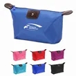 Womens Foldable Dumpling Cosmetic Toiletry Travel Bag | https://www.bestnamebadges.com