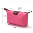 Womens Foldable Dumpling Cosmetic Toiletry Travel Bag | https://www.bestnamebadges.com
