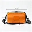 Hard Shell PVC Mini Cosmetic Case Portable Crossbody Box | https://www.bestnamebadges.com