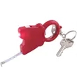 LED Keychain Bottle Opener and Tape Measure Portable Tool | https://www.bestnamebadges.com