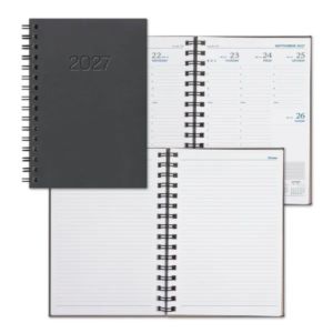 WireO Tucson Medio White Weekly Diary