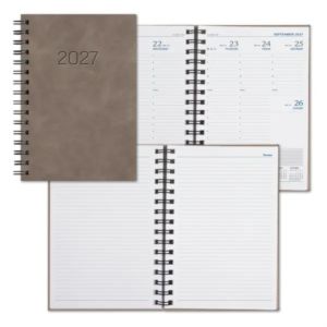 WireO Chia Medio White Weekly Diary