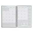 WireO Tucson Grande White Monthly Diary | https://www.bestnamebadges.com