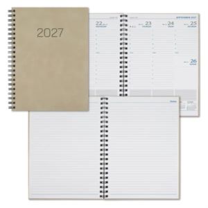 WireO Chia Grande XL White Weekly Diary