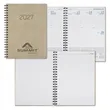 WireO Chia Grande XL White Weekly Diary | https://www.bestnamebadges.com