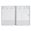 WireO Tucson Grande XL White Weekly Diary | https://www.bestnamebadges.com