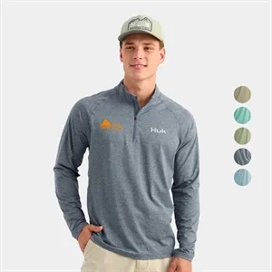 Huk® Men's UPF 30+ Performance Quarter Zip Top