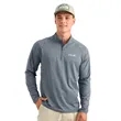 Huk® Men's UPF 30+ Performance Quarter Zip Top | https://www.bestnamebadges.com