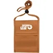 Economy Single Pocket Neck Wallet | https://www.bestnamebadges.com
