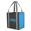 Color Combination Non-Woven Grocery Tote | https://www.bestnamebadges.com