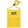 Premium Double Window Pouch Polyester Neck Wallet | https://www.bestnamebadges.com