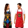 Dye Sublimation Full Length Apron w/ Adjustable Neck Strap | https://www.bestnamebadges.com