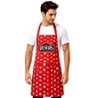 Dye Sublimation Full Length Apron w/ Adjustable Neck Strap | https://www.bestnamebadges.com