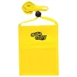 Economy Single Pocket Wallet with Lanyard | https://www.bestnamebadges.com