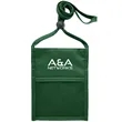 Premium Double Window Pouch Neck Wallet | https://www.bestnamebadges.com