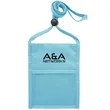 Premium Double Window Pouch Neck Wallet | https://www.bestnamebadges.com