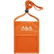 Premium Double Window Pouch Neck Wallet | https://www.bestnamebadges.com